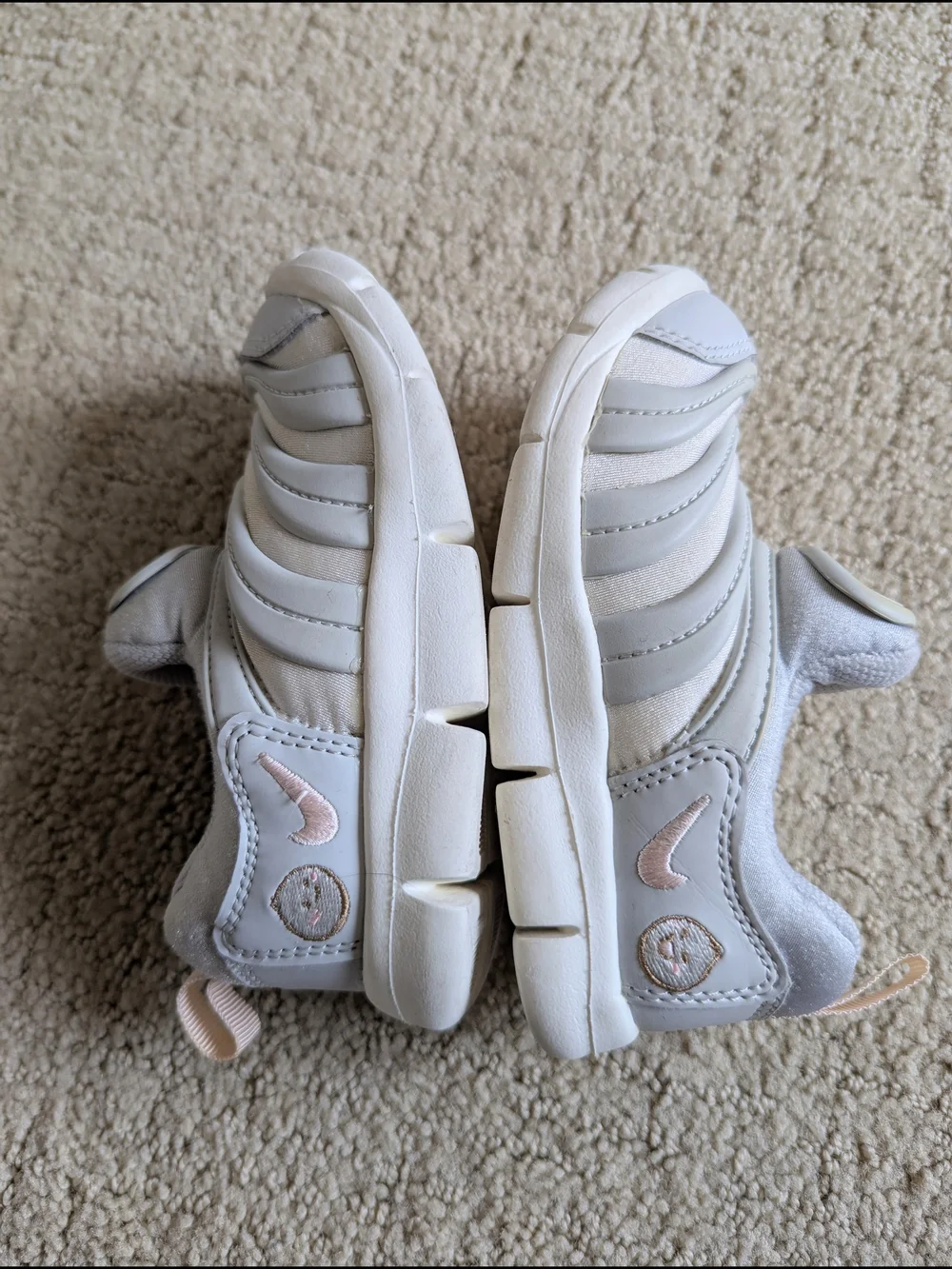 Nike Dynamo Free Sneakers Slip On Athletic Shoes Toddler 9C Gray Sports Active